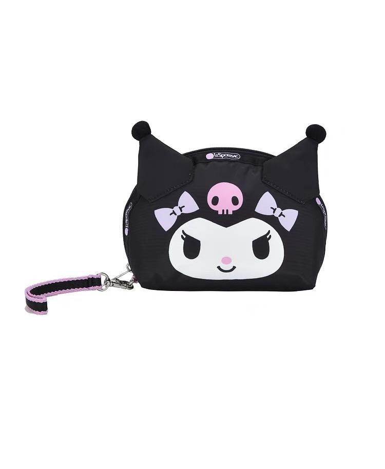 kuromi black pounch cute bag