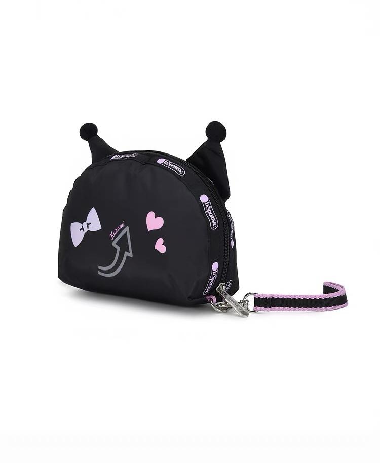 kuromi black pounch cute bag