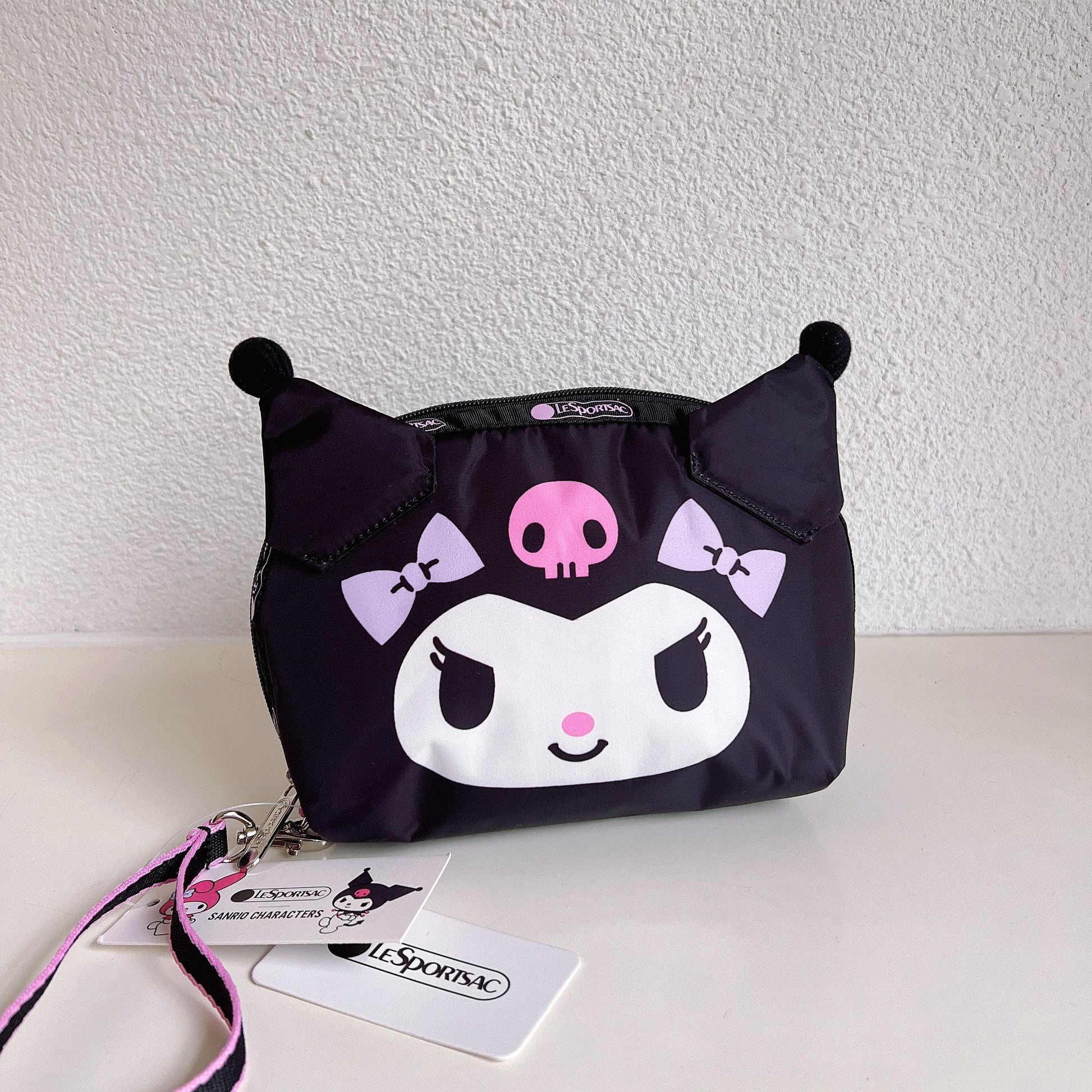 kuromi black pounch cute bag